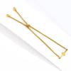 European & American Style Adjustable Titanium Steel Cross Bracelet for Women - Available in Three Colors, Laser Engraving Option