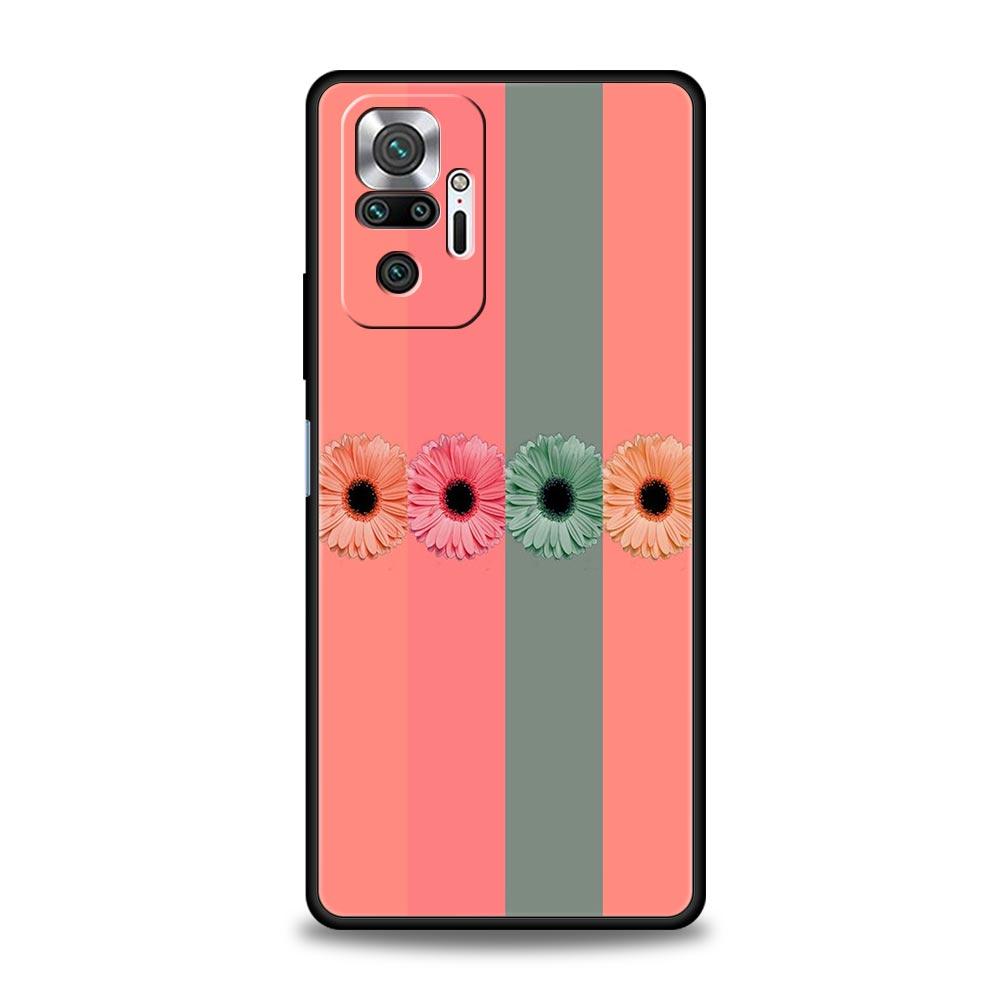

Phone Case Cover for Redmi 14C 10C Note 15 14 13 12 10 11 Pro Plus K40 Soft TPU Fundas Shell Fashion Fresh Little Daisy Flower Note 13 Pro 5G