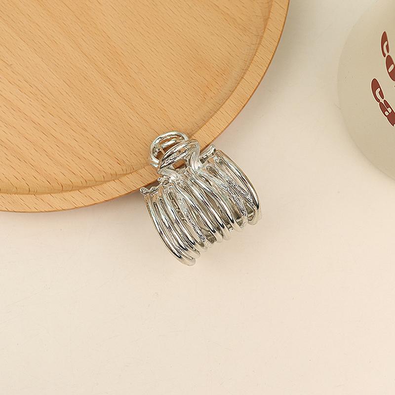 Fashion High Ponytail Holder Hair Claw Clip for Women серебряный