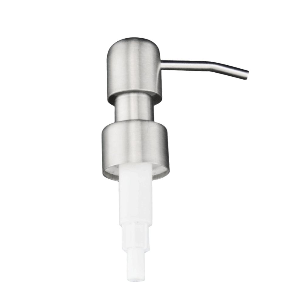 Rust Proof Pump Replacement Head Stainless Steel Soap Dispenser Pump Bathroom Kitchen Use