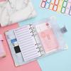 A6 Multi colored Loose leaf Notebook, Detachable Savings Book, Popular for School Students' Learning and Education