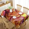 Roses Rectangular Tablecloth Roses Simple Romantic Style Valentine's Day for Dining Room Wedding Banquet Party Living Room Decor