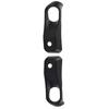 2pcs Car Front Bumper Fog Light Cover Frame Lights Protection Shell for Jeep Wrangler JL 2018 2019 2020 2021 2022