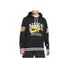 Nike Printed Big Logo Embroidered Letter Hoodie Men Tops Black DD6169-010