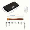 25in 1 Precision Repair Tool Kit Screwdriver Set - Metal and Plastic Security Torx Heads for Electronics, Eyeglasses and More