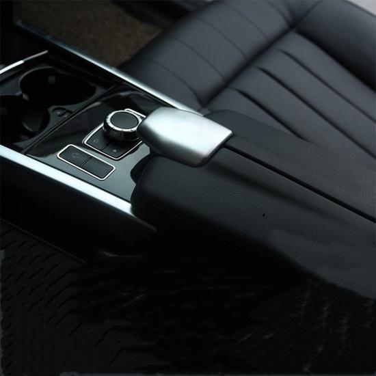 Aluminum Alloy Car Center Console Armrest Box Cover Fit For Mercedes Benz E Class W212 2012-2016 CLS W218