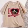 I Love My Girlfriend T Shirt Man Cotton High Quality Guest 666 Fan Forsaken Tshirt Causal Short Sleeve Gamer Tee Couple