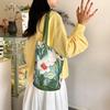 New Floral 3D Bucket Bag: Summer Travel Handbag with Large Capacity and High-End Design