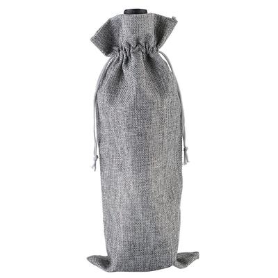 Multicolor 750ml Party Decoration Linen Gift Burlap Wine Bottle Covers Packaging Bag Champagne Pouch Wine Bags