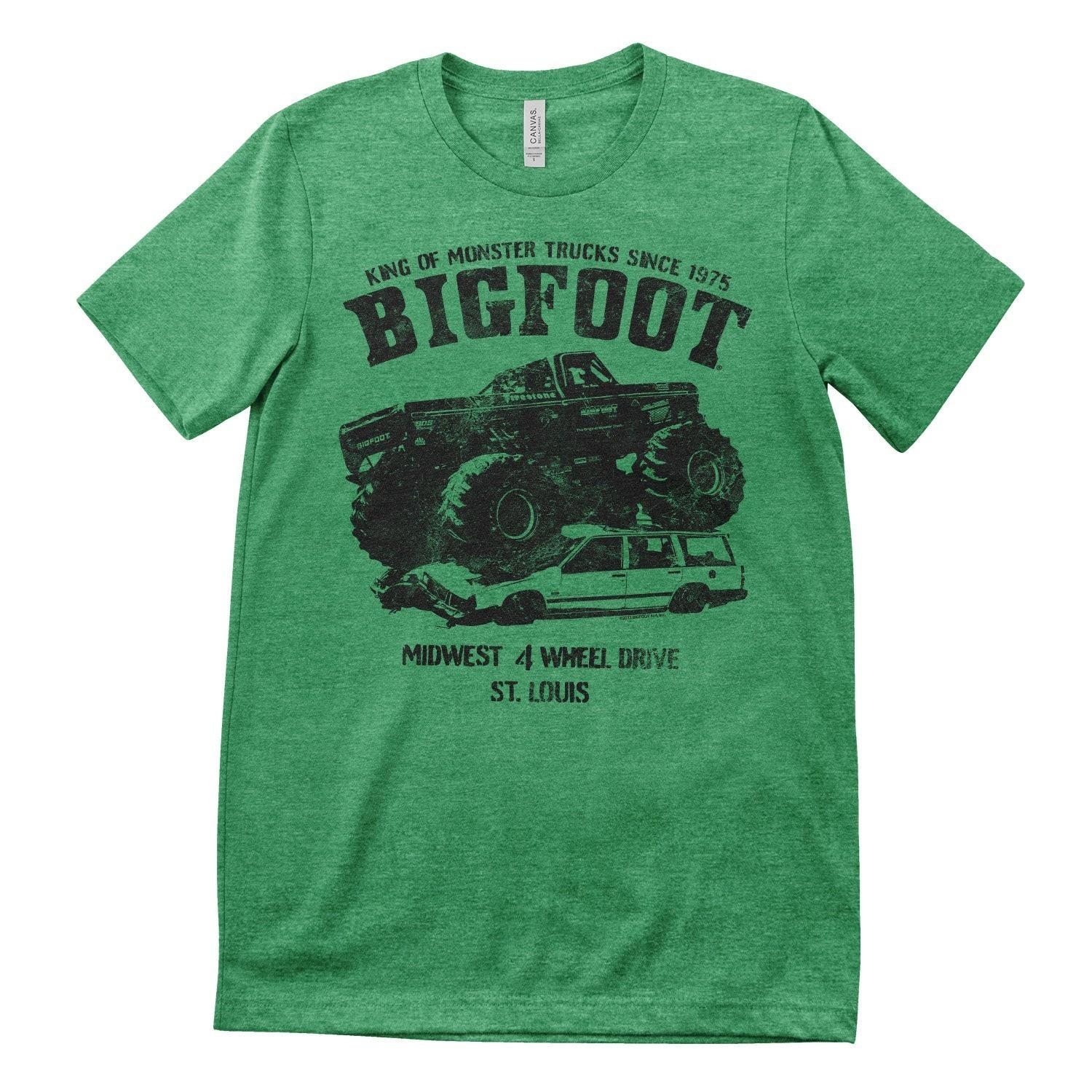 Officially Licensed BIGFOOT Monster Truck Monster Auto Crush Men s XXXL