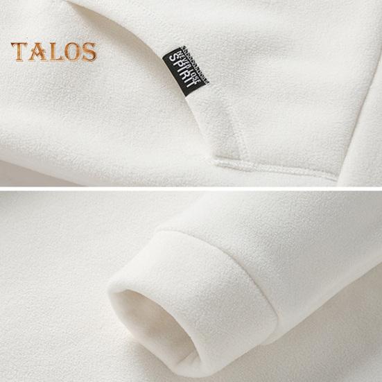 Herren Herbst Wintermantel Mit Kapuze Reißverschluss Lange Ärmel Kordelzug Locker Dicke Warme Einfarbige Strickjacke Alltagskleidung Hoodie Jacke