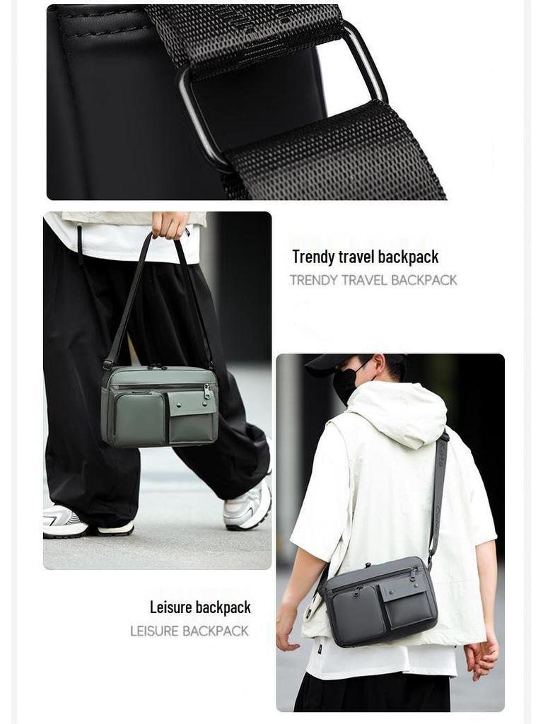 Herren Trendige Multifunktionale Wasserabweisende Umhängetasche