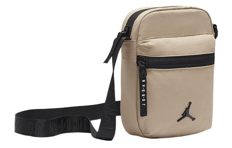Jordan Polyester Shoulder Bag, Crossbody Bag Unisex Camel