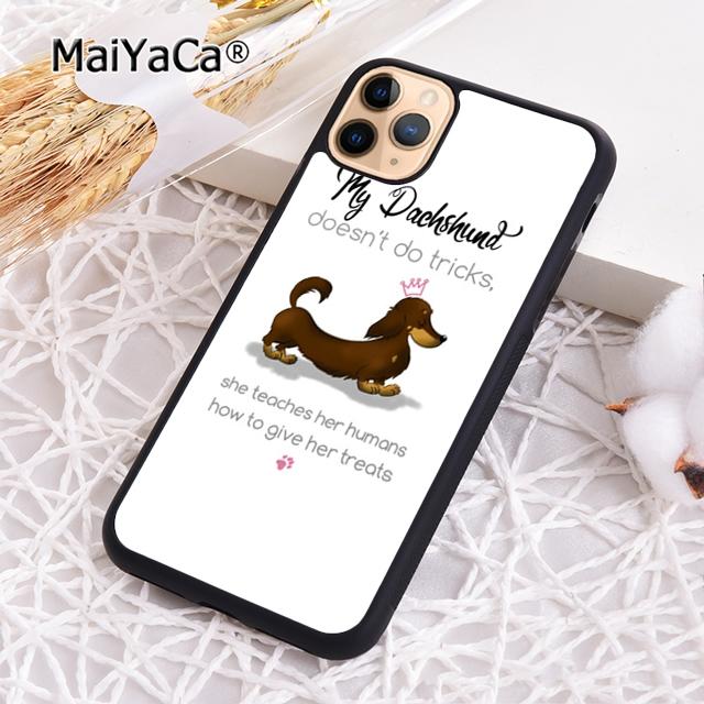 

Dachshund Sausage Dog Love Phone Case Shell For iPhone 17 Air 12 13 16 pro max 15 14 plus Cover coque iPhone 13pro max