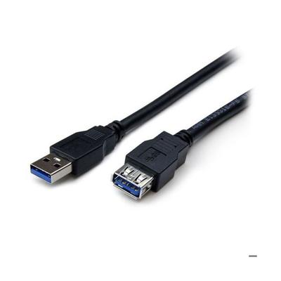 USB 3.0 A To A Extension Cable - 2m - SuperSpeed USB 3.0 Extension - Black
