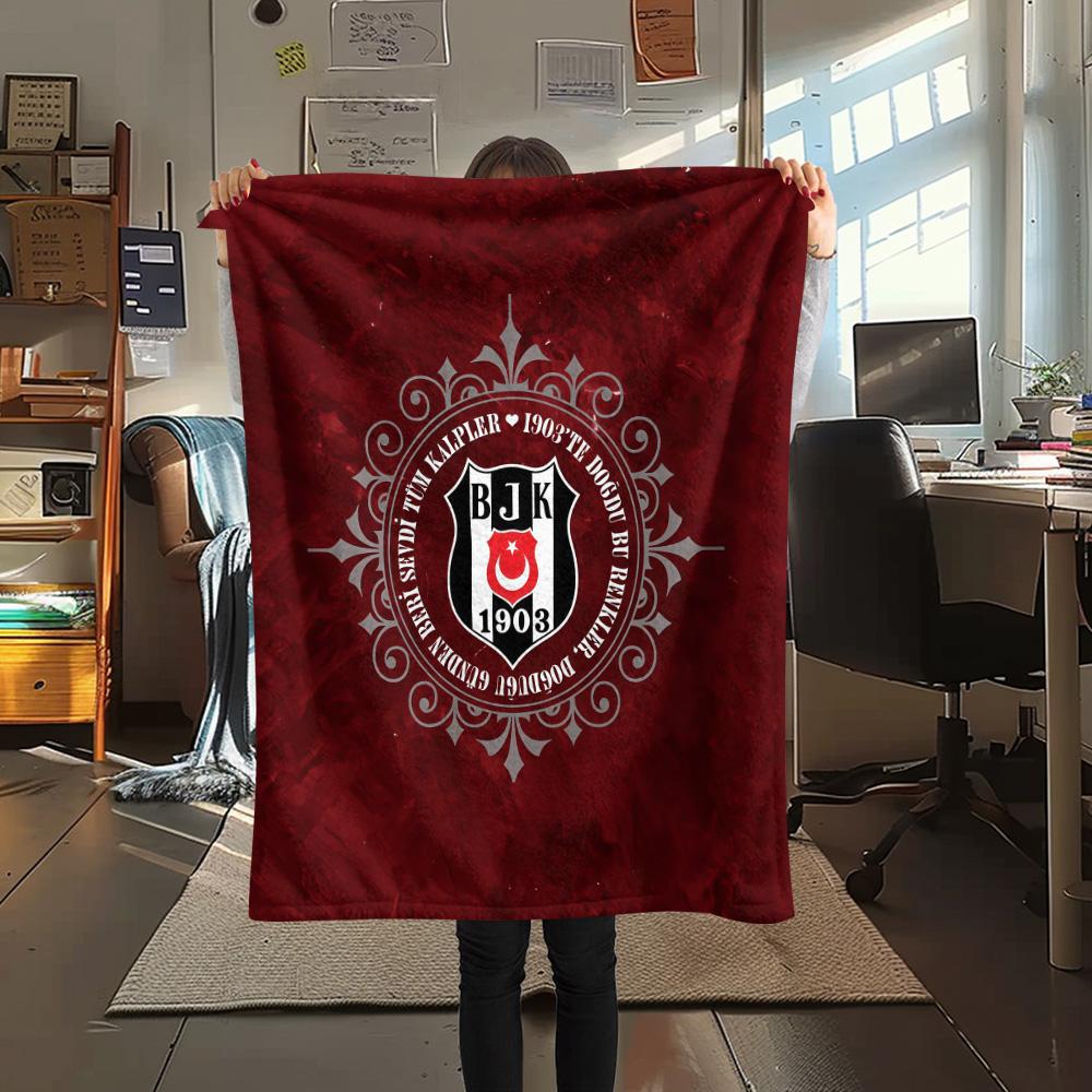 BJK2 Flannel Blanket, High quality Comfortable for All Seasons, Home Decor, Warmth and Comfort
