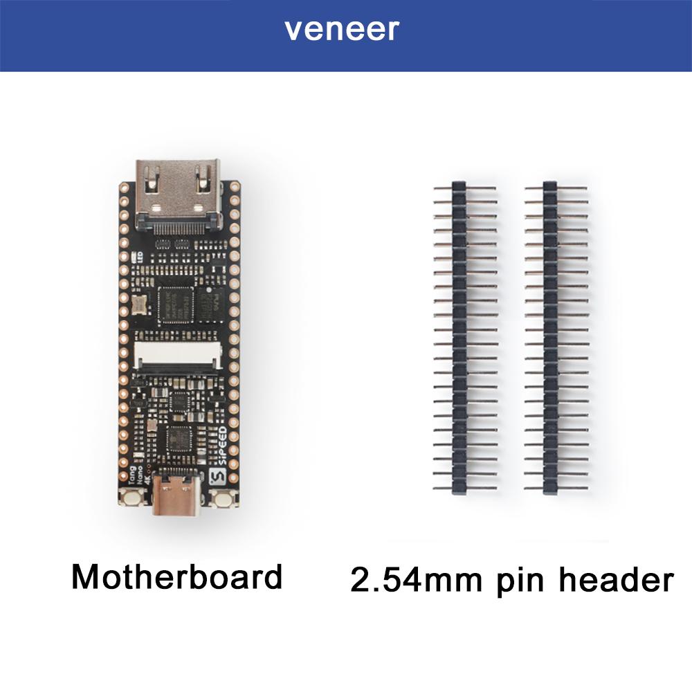 Sipeed Lichee Tang Nano 4K Gowin Minimalist FPGA GoAI Development Board Straight Into Breadboard +OV2640 Camera
