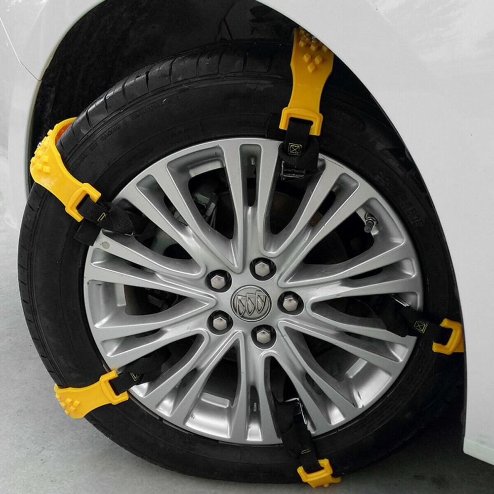 Anti Skid Chains Endures Abrasion Multifunctional Tpu Car Supplies Tire Wheels Chains Durable Bears Low Temperature Snow Chains