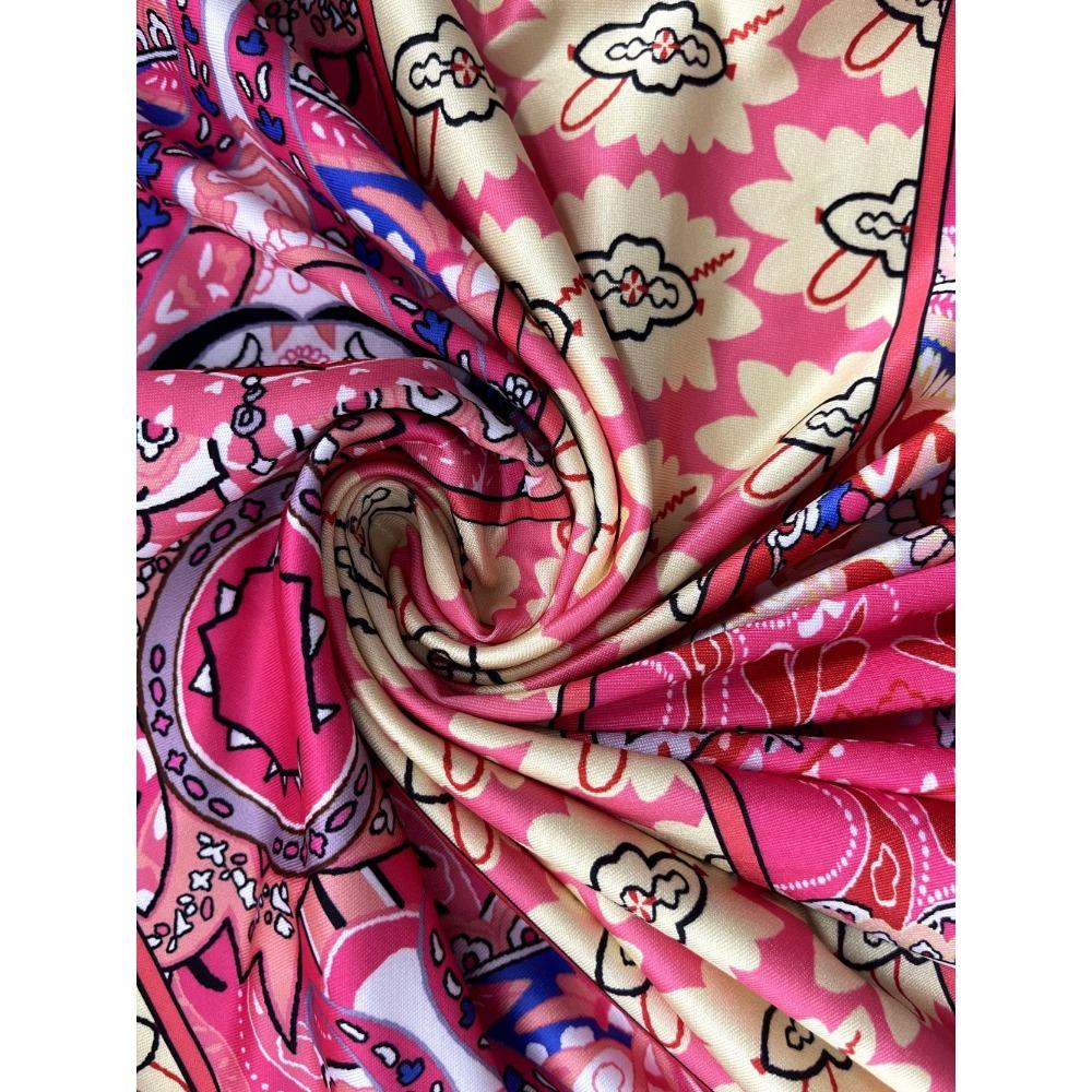 Women's Ruffle Beach Mini Dress Split V Neck A Line Sleeveless Geometric Stripe Tropical Leaf Pattern Summer Dresses