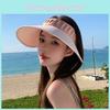 Summer Ice Silk Floppy Sun Hat With Wide Brim For Outdoor Protection And Uv Shielding