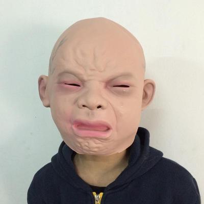 Weinende Babymaske, lustig, 1 Stück