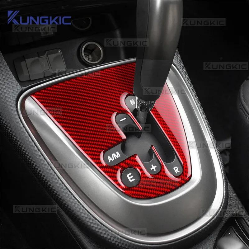 Voor Fiat Bravo 2006 2007 2008 2009 2010-2018 LHD Zacht Koolstofvezel Automatische Versnellingspookpaneel Cover Interieurdecoratie Accessoires.