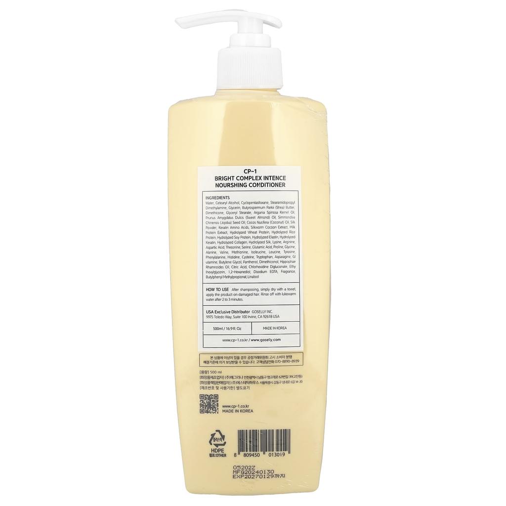 Cp-1, Bright Complex Intense Nourishing Conditioner, 500Ml(16.9Fl Oz)