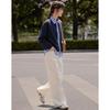Demana Faux Two-Piece Lapel Shirt Jacket