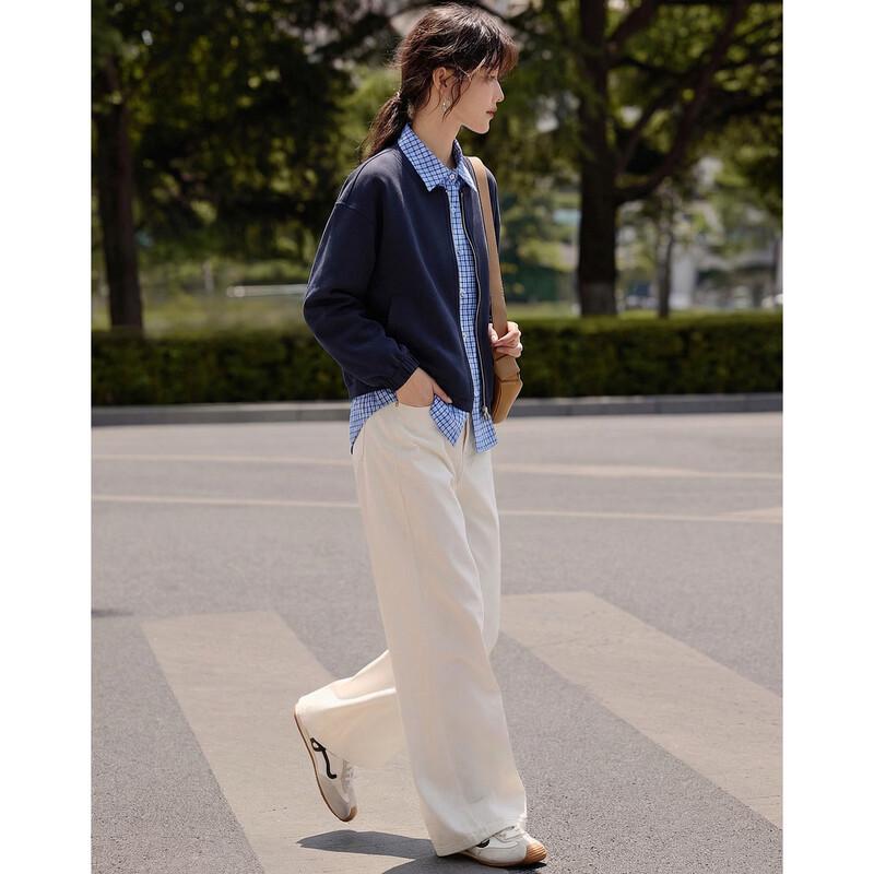 Demana Faux Two-Piece Lapel Shirt Jacket