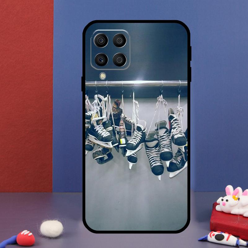 Ice Hockey Sport For Samsung Galaxy M14 M34 M54 M33 M13 M23 M53 M15 M55 M31 M51 M20 M30s M32 M52 Phone Case