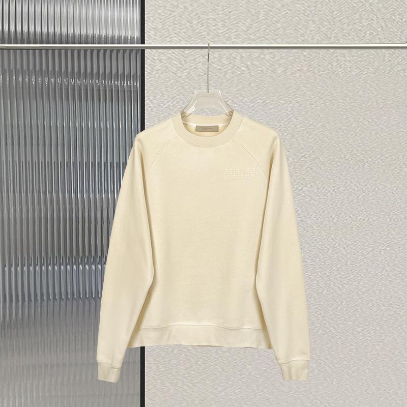 Velvet FOG European-American High Street Men's Round Neck Loose Hoodie