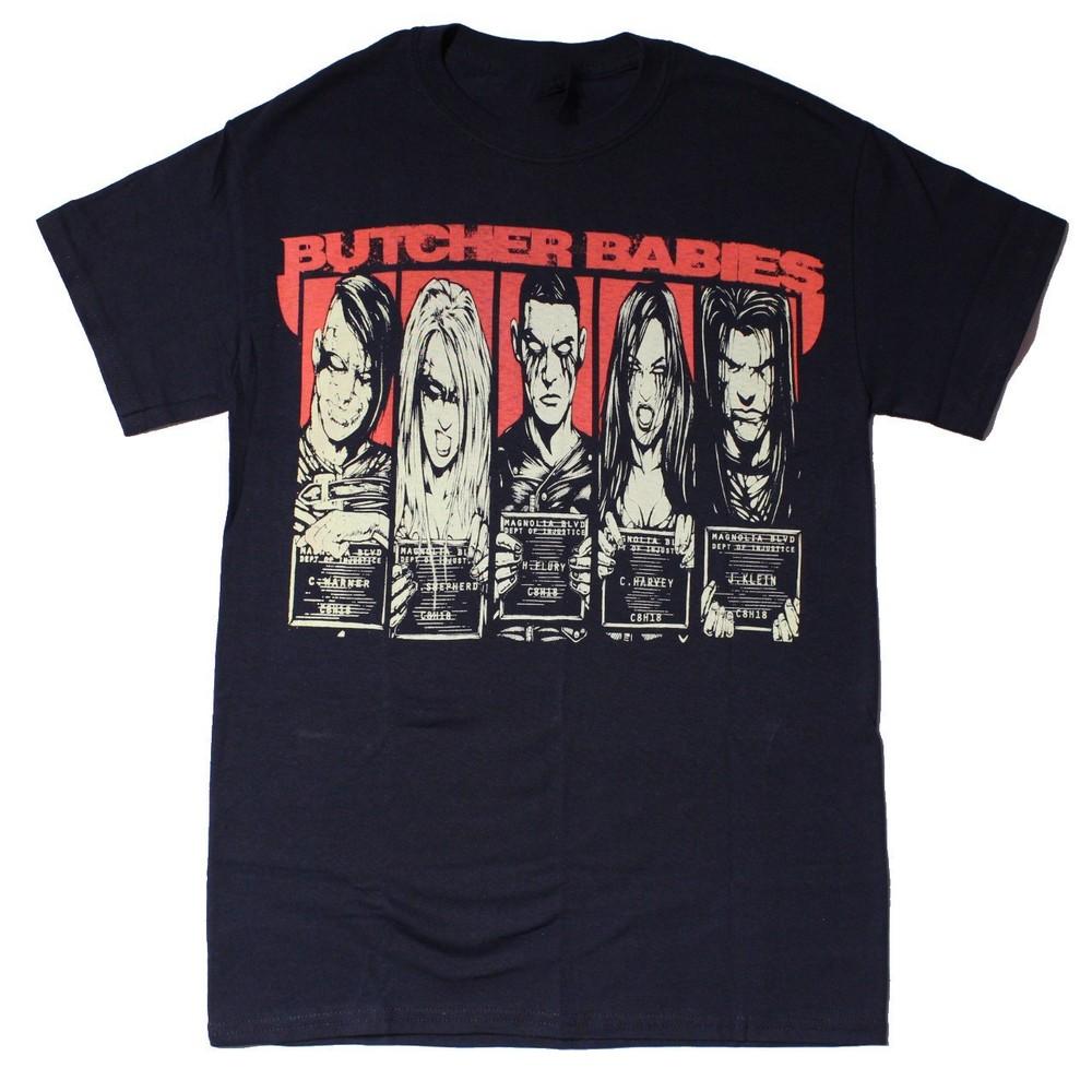 Butcher Babies Band Line Up Tour T-shirt S to 5XL ZL338  Unisex T-Shirt XXL