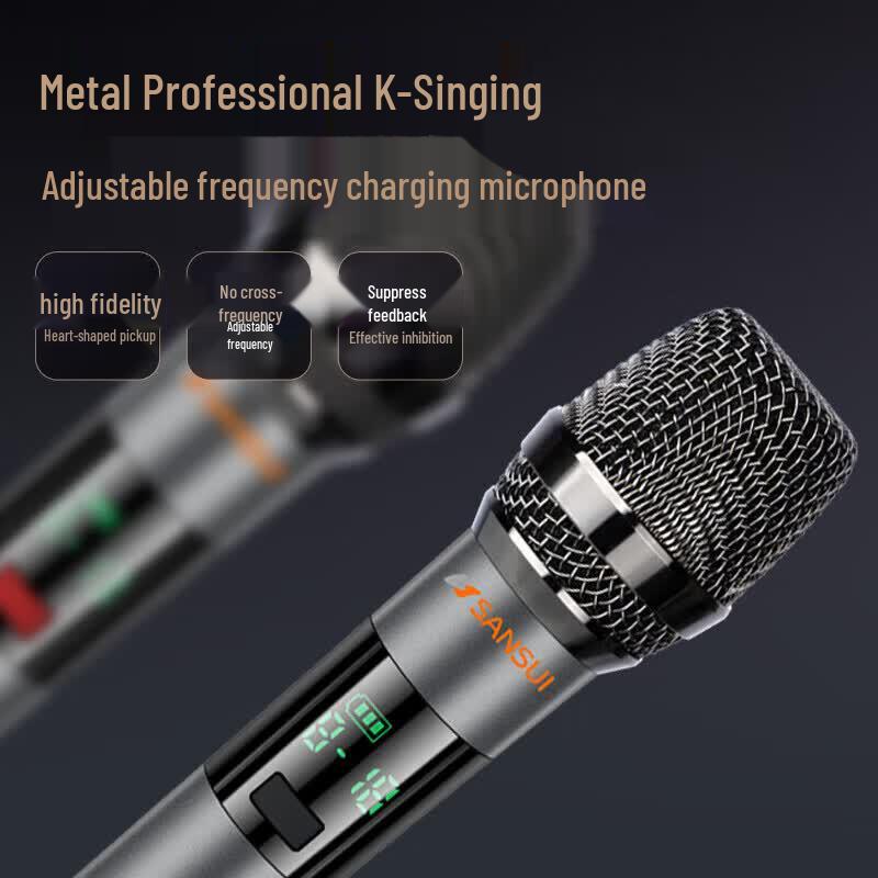 SANSUI Portable Karaoke KTV System Speaker (CN version)