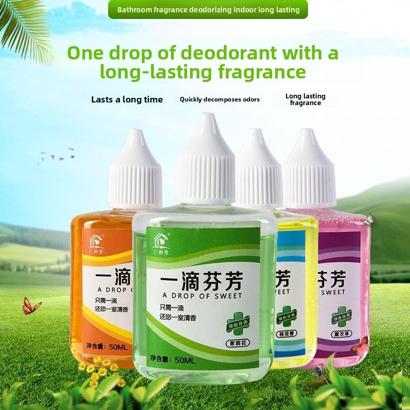 Toilet Deodoriser Bathroom Odour Eliminator Air Freshener Leaves A Fragrant Scent