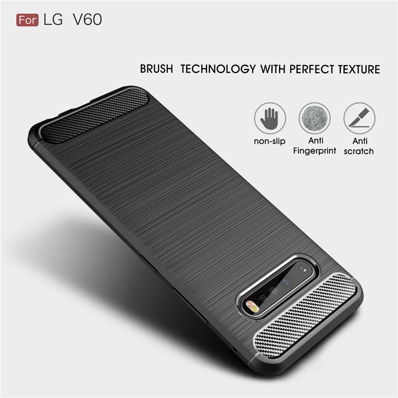 Pro Kryt LG V60 ThinQ 5G Pouzdro Pro LG V60 ThinQ 5G Nárazuvzdorný Kryt Robustní Armor Silikonové Pouzdro Nárazník Telefonu Pro LG V60 ThinQ 5G