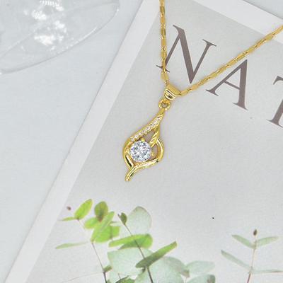 Elegante Eerste Blik Ketting: Niche Design, High-End, Lichte Luxe, Veelzijdige Stijl