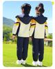 Children's Three-Piece School Uniform Set: Windbreaker for Spring & Autumn, Detachable, Winter-Ready, Thickened for Kindergarten.