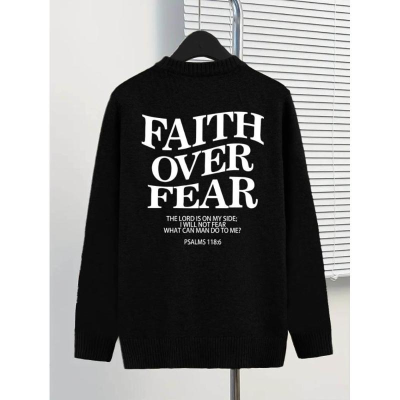 

Classic V-Neck Sweater for Men Women, Slim Fit, Stylish Look XXL чорний