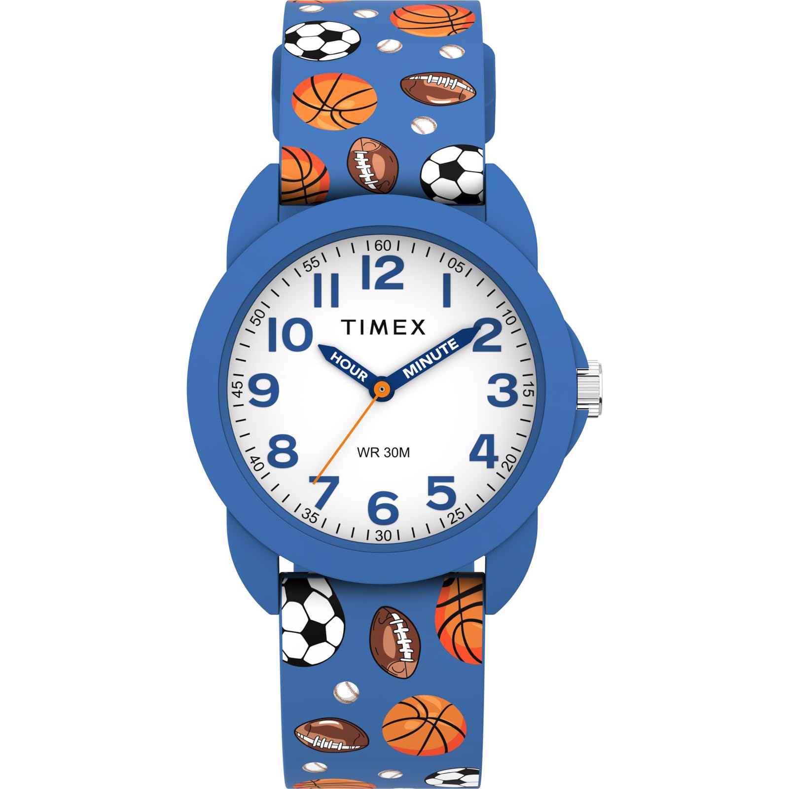 Kids Analog Watch Quartz 30M Water Resistant Acrylic White Dial TW2Y59900 Kids [TIMEX] [Authentic] белый