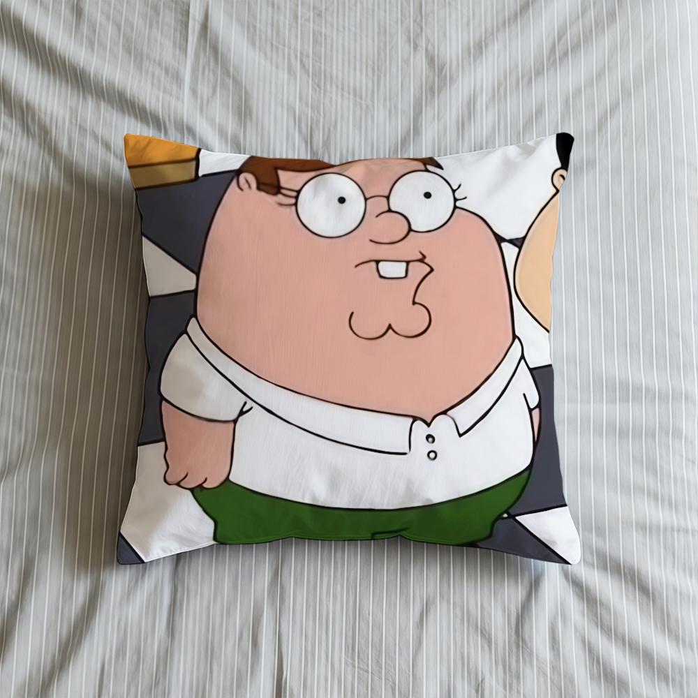 F-FfamilyS-ES Griffin Cushion Cover Soft Case Sofa Living Room G-GguyS-ES Home Peter Comfortable Office Decor Protective Pillow
