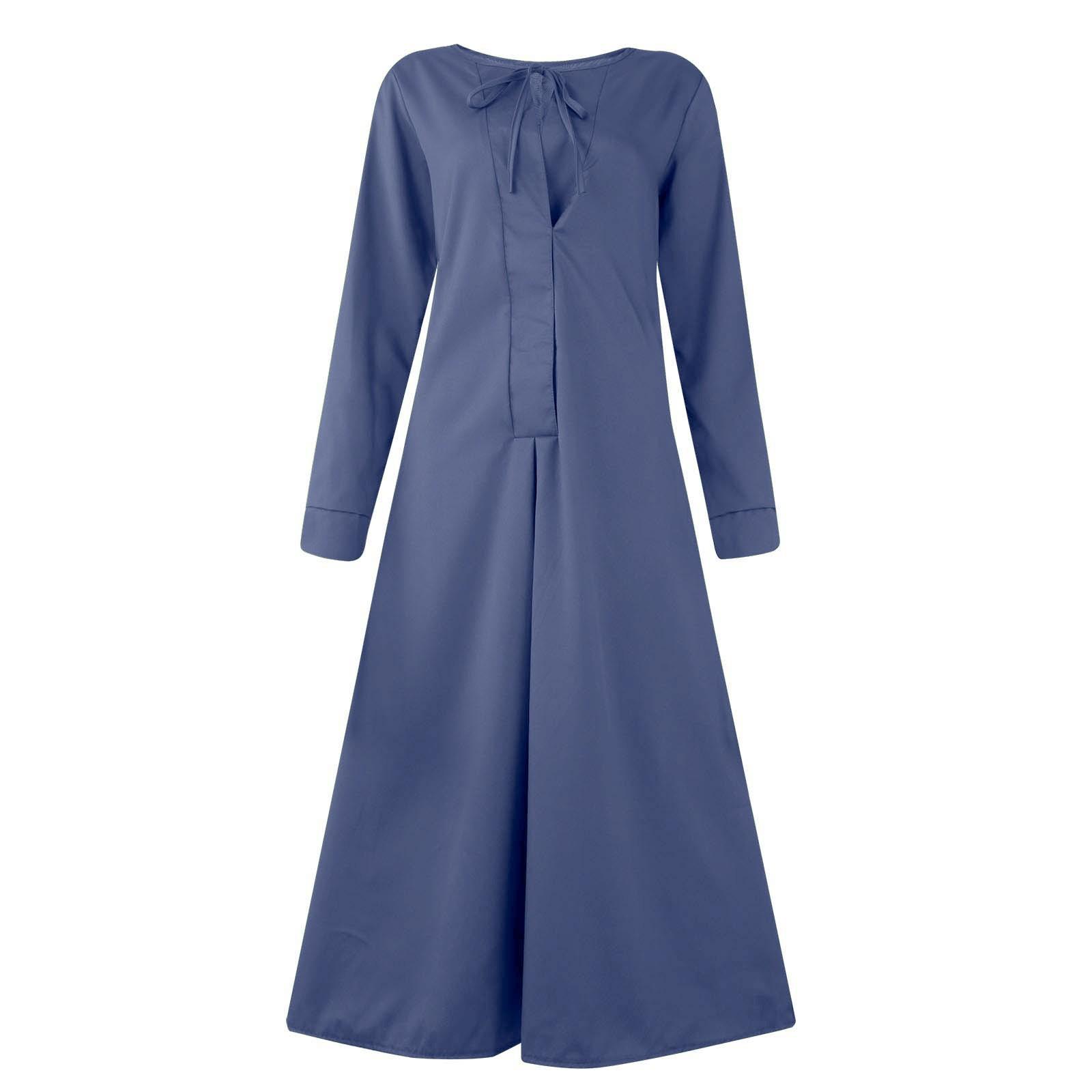 Женское модное французское платье с v-образным вырезом — фото 4