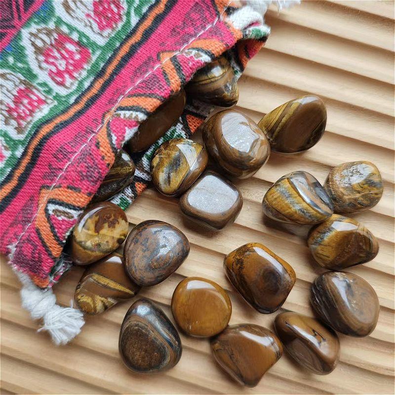 100g/pack Natural Tumbled Polished Crystal Quartz Stone Raw for Decoration Reiki Gifts Energy Therapy Size 15-20MM