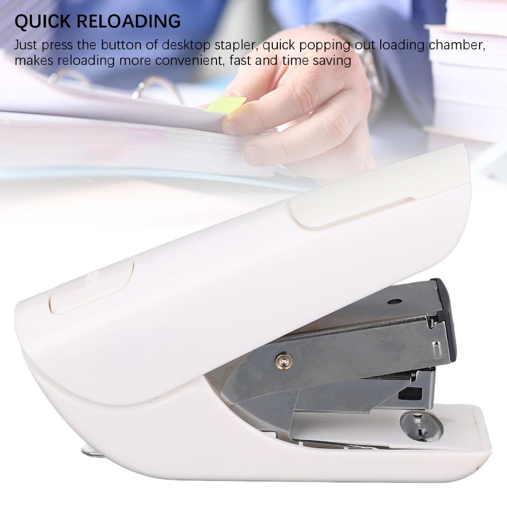 20 Sheet Capacity Heavy Duty Stapler Single Hand Labor Saving Stapler Desktop Stapler Daily Use