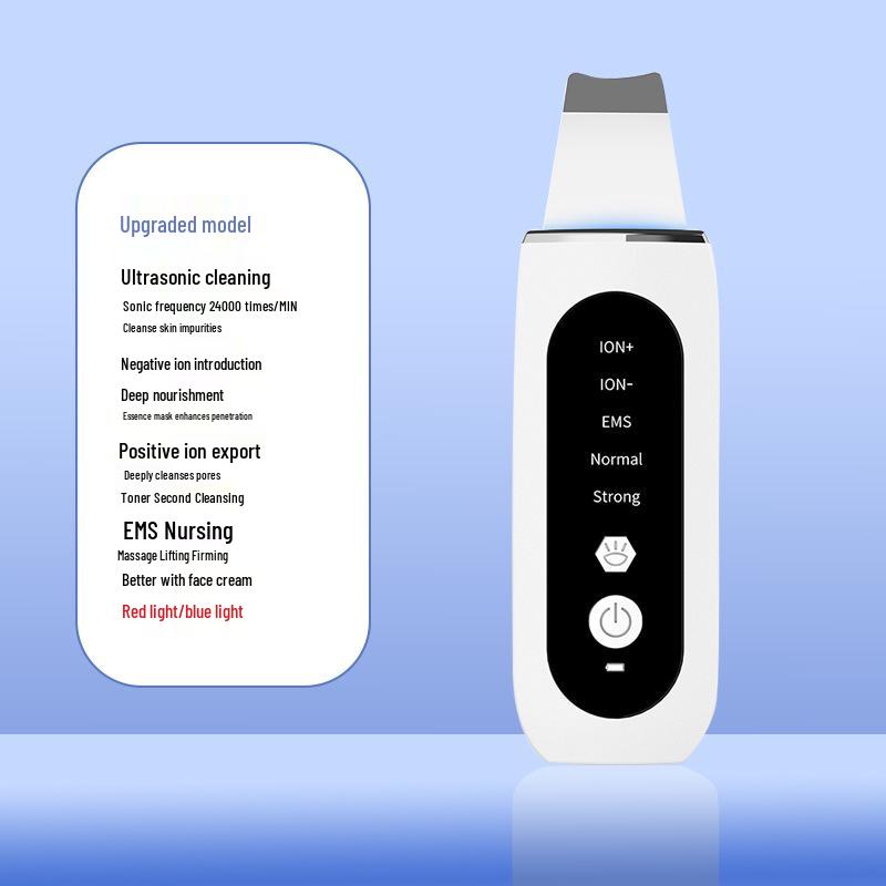 

«Ультразвуковой скребок для кожи, инструмент для удаления черных точек и косметического очищения»