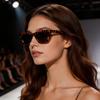 Vintage Cat Eye Small Frame Sunglasses Unisex UV Protection High Sense Fashion European American Retro Outdoor Driving Beach Sun Glasses