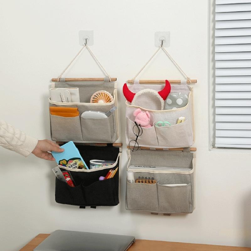 Multipurpose Hanging Storage Bag Practical and Functional Hangings Pocket Foldable Wall Organizer Closet Organisers