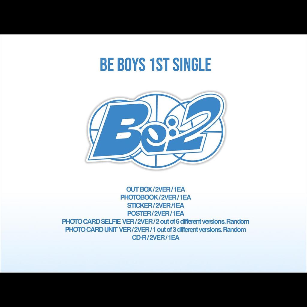 [Pre-order] BE BOYS [BE:2] 1st Single Album (OUT SIDE ver. / IN SIDE ver.) + Free Gift