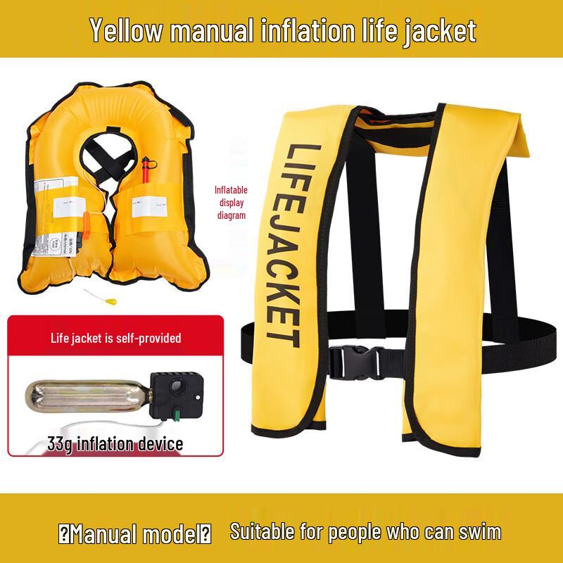 Yingshi Manual Inflatable Adult Life Vest