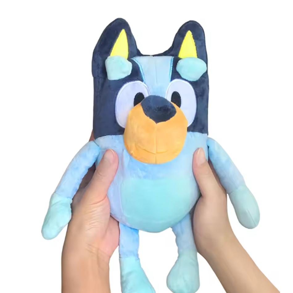 Anime Bluey Plush Breathing Doll Kawaii 30Cm Toy Bluey Music Doll Gift Doll Music Sound Model Girl Birthday Gift Christmas Gift