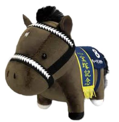 Thoroughbred Collection Plush Toy 5 15cm X 19cm Size Approx. (Deep Impact)